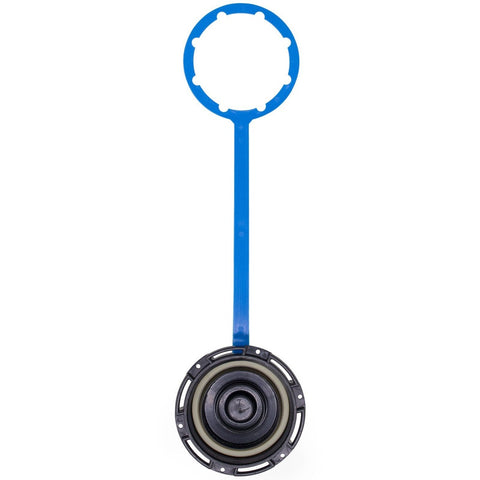 Wavian water can screw cap with retaining strap