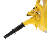 Wavian 10L NATO jerry can in Yellow — nozzle detail